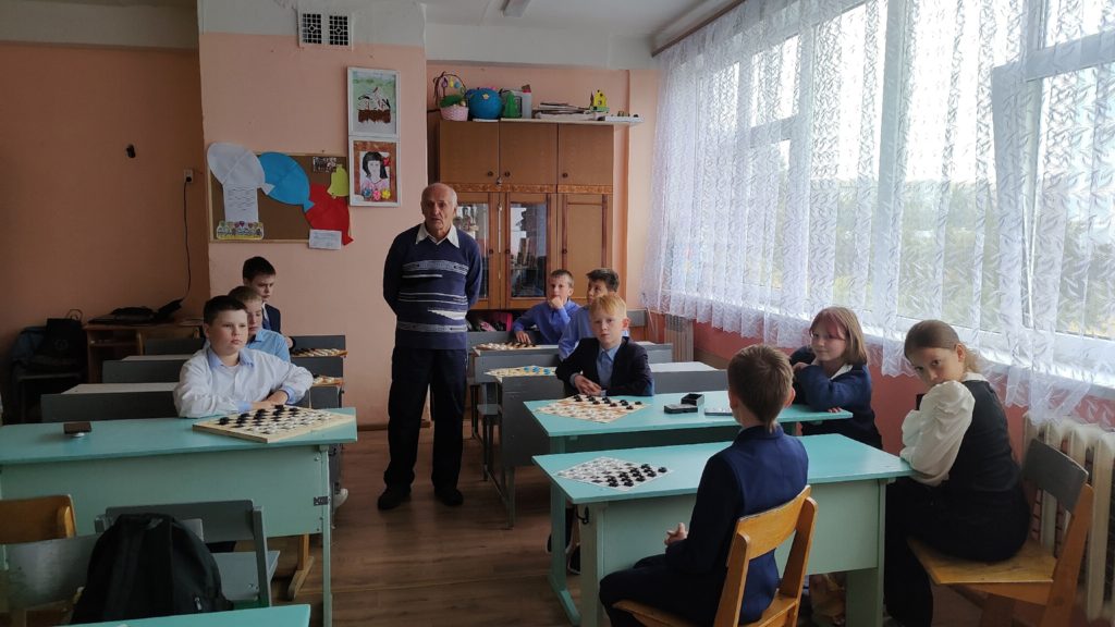 12 сентября в школе прошел турнир по шашкам в честь 375 летия города Ульяновска