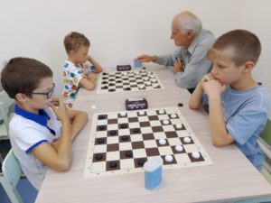 Кубок Ульяновской области по русским шашкам-молниеносная игра.