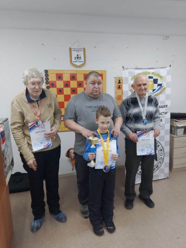 Чемпионат Ульяновской области по стоклеточным шашкам- быстрая игра