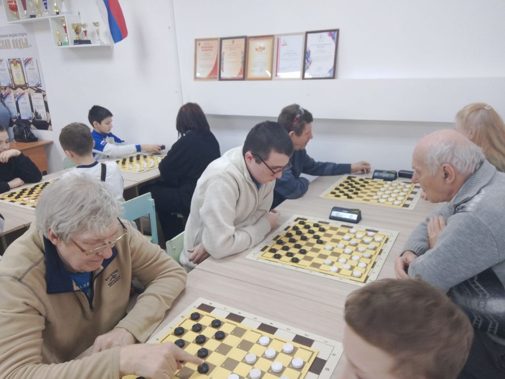 Чемпионат Ульяновской области по стоклеточным шашкам- быстрая игра