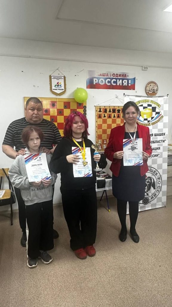 Чемпионат Ульяновской области по стоклеточным шашкам - молниеносная игра.