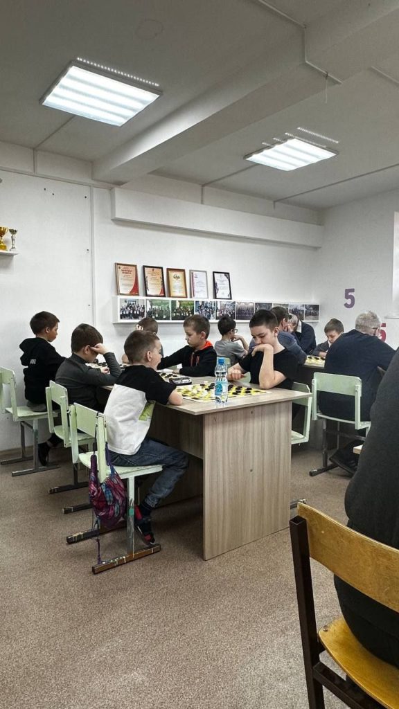Чемпионат Ульяновской области по стоклеточным шашкам - молниеносная игра.