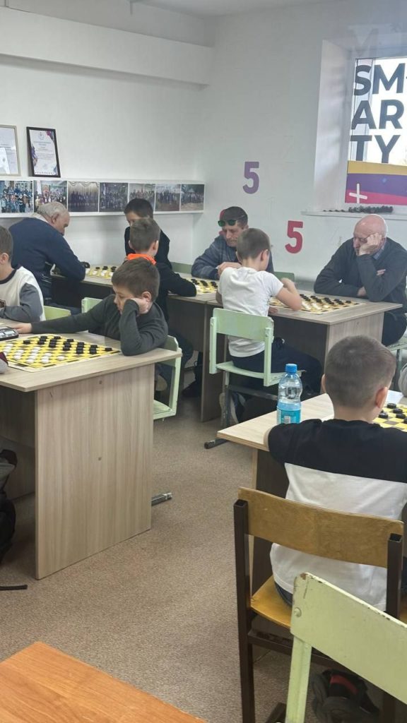 Чемпионат Ульяновской области по стоклеточным шашкам - молниеносная игра.