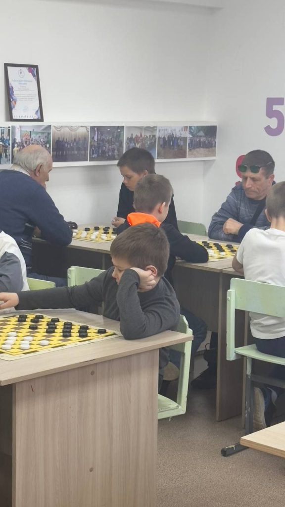 Чемпионат Ульяновской области по стоклеточным шашкам - молниеносная игра.