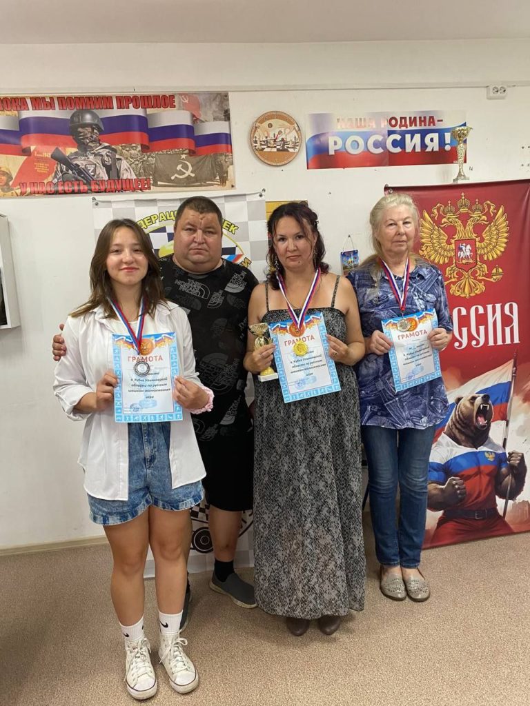 2 августа в Мулловке состоялся кубок Ульяновской области по русским шашкам - молниеносная игра.