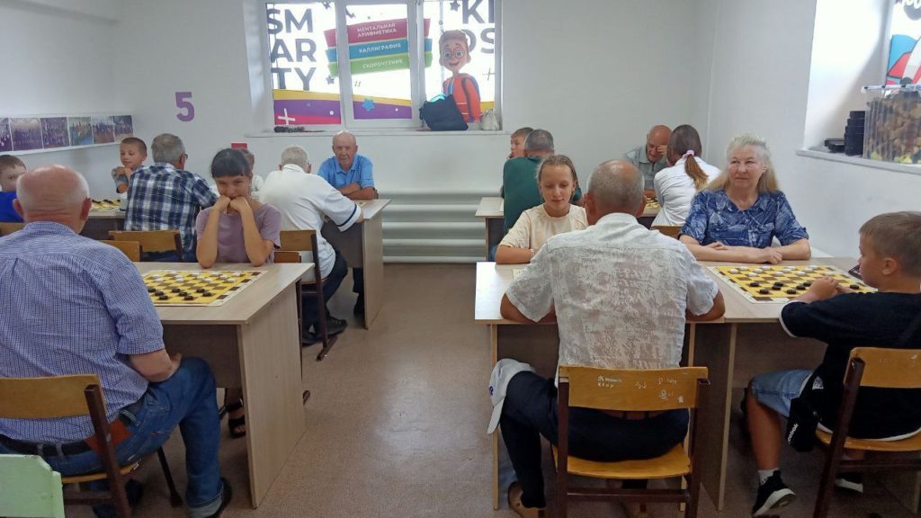 2 августа в Мулловке состоялся кубок Ульяновской области по русским шашкам - молниеносная игра.