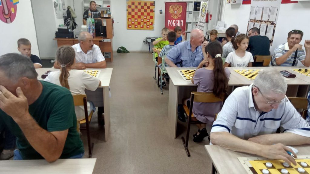 2 августа в Мулловке состоялся кубок Ульяновской области по русским шашкам - молниеносная игра.