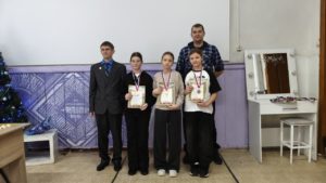 Первенство Инзенского района по русским шашкам среди детей и подростков