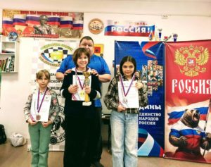 Чемпионат Ульяновской области по стоклеточным шашкам - быстрая игра.